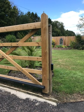 obstacle detection on swing gate